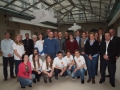 Gruppenbild Projektvertreter und USB freiwillige 2